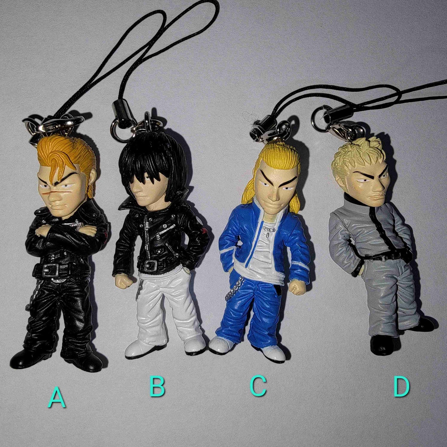 Banpresto 2009 Crows x Worst Gacha mini figure Charms