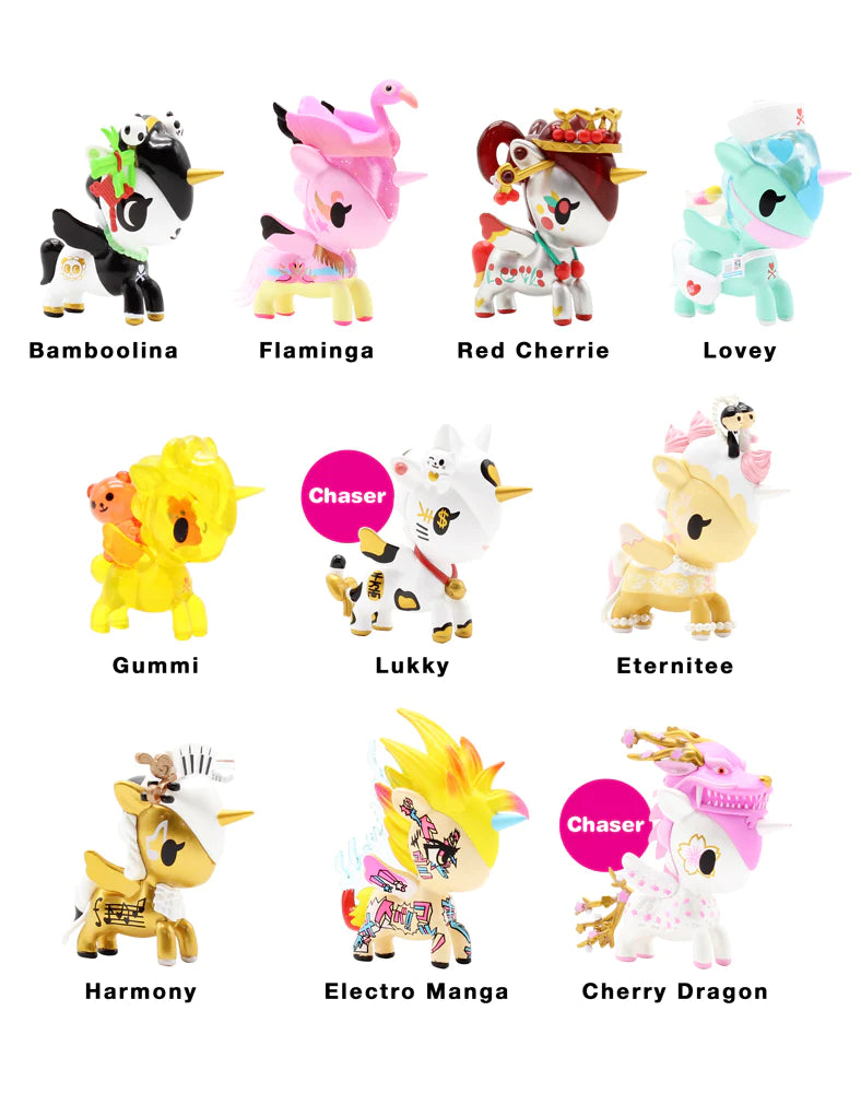 Tokidoki Unicorno Series X, Opened Blind Box