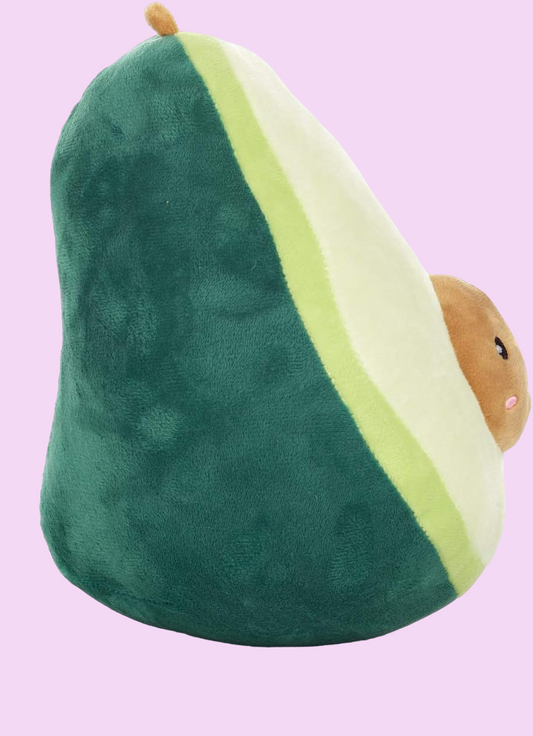 Cuddle Mates, Happy Avocado, 10 inch Plush
