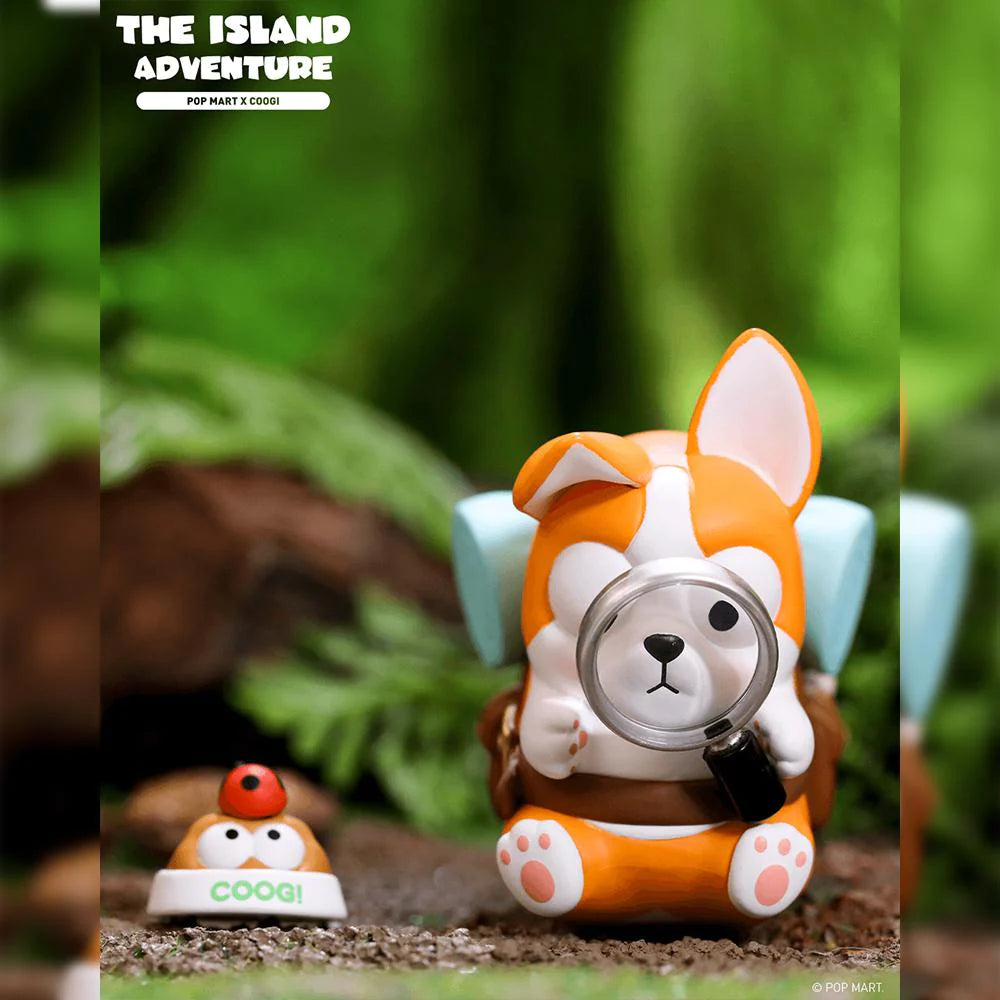 Pop Mart Coogi & Foody The Island Adventure Series Blind Box