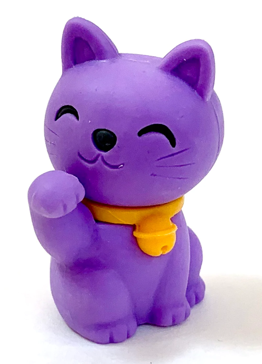 Maneki Neko Puzzle Erasers