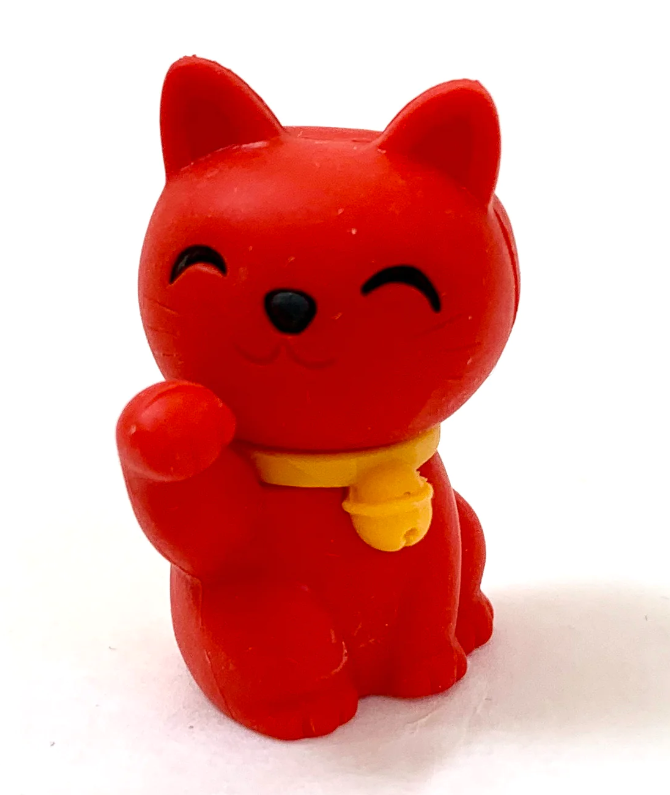 Maneki Neko Puzzle Erasers