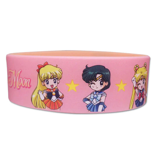 Sailor Moon Chibis Rubber Bracelet