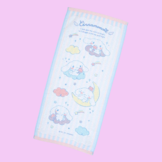 Sanrio Cinnamoroll Starry Sky Series Face Towel