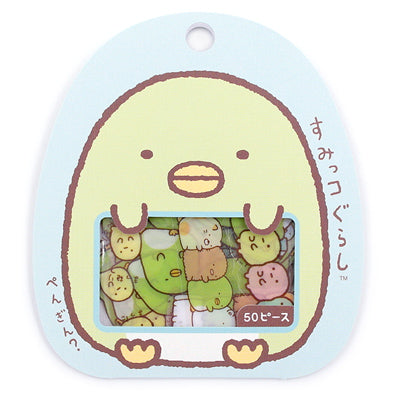 San-x Sumikko Gurashi Clear Sticker Flakes