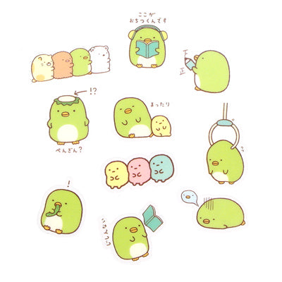 San-x Sumikko Gurashi Clear Sticker Flakes