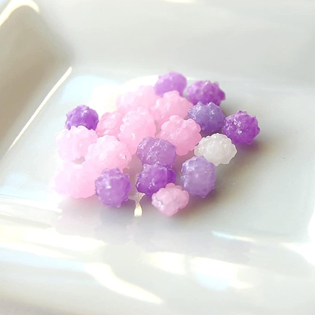 MARUTA Candy Hana Konpeito, Flower Themed Sugar Stars Candy, Single Pack