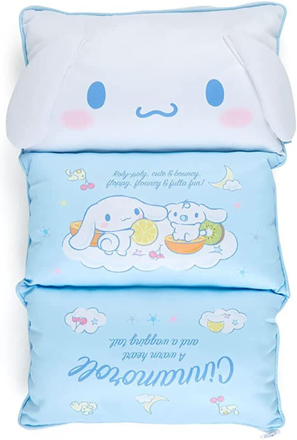 Sanrio Summer Fruits, 2 Way Foldable Pillow Cushion, Cinnamoroll