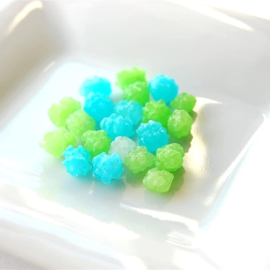 MARUTA Candy Hana Konpeito, Flower Themed Sugar Stars Candy, Single Pack
