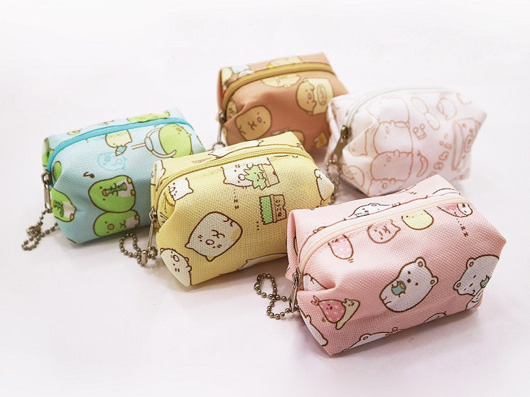 San-x Sumikko Gurashi Cube Zipper Coin Pouch