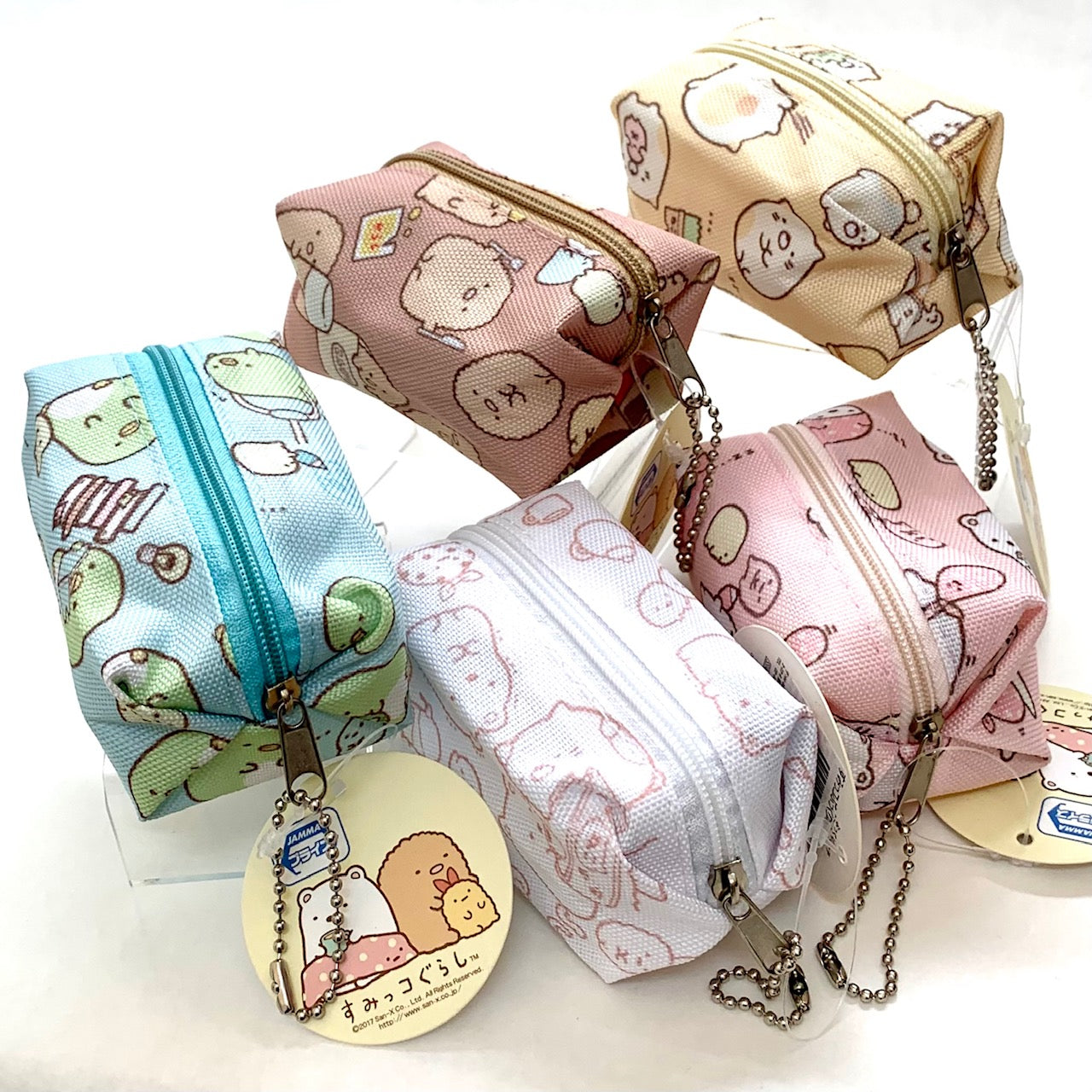San-x Sumikko Gurashi Cube Zipper Coin Pouch