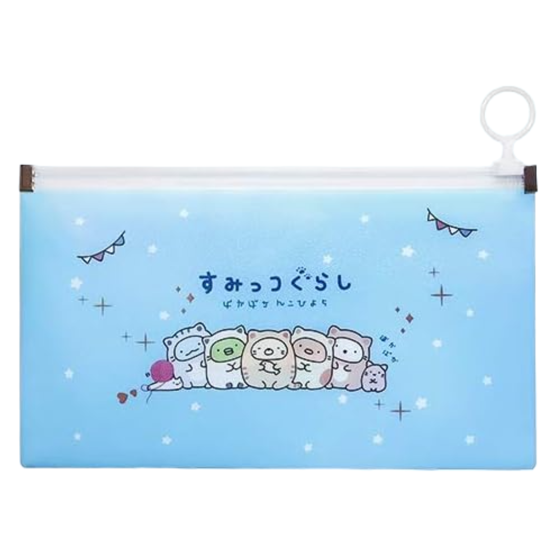 San-x Sumikko Gurashi Vinyl Zip Pouch