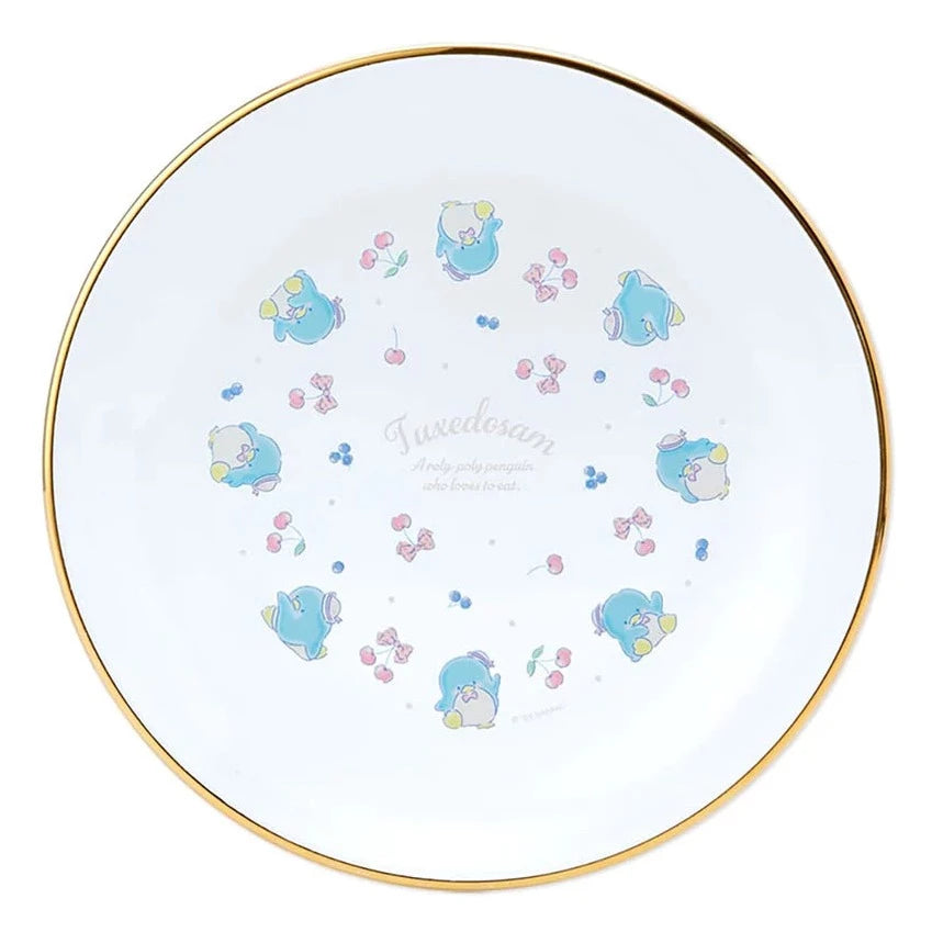 Sanrio Tuxedo Sam Glass Plate