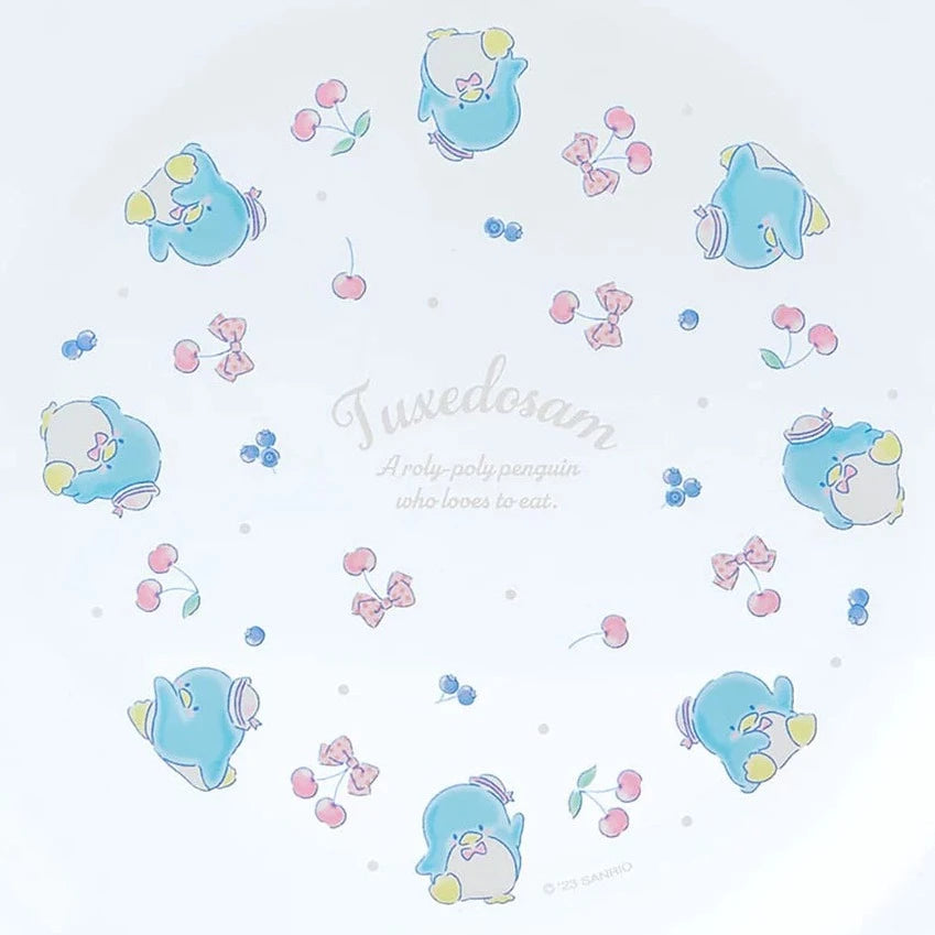 Sanrio Tuxedo Sam Glass Plate