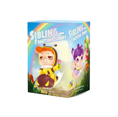 Pop Mart Migo Sibling Fighting Series, Opened Blind Box