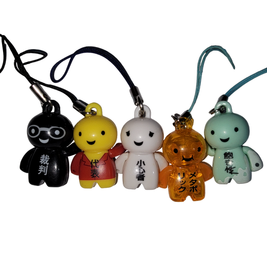 Bandai, Anizo 100% Reality Mind, Netzuke, Phone Charms, Vintage 2008
