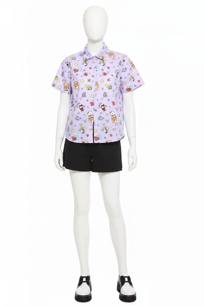 BT21 Fruity Drinks Button Up Top