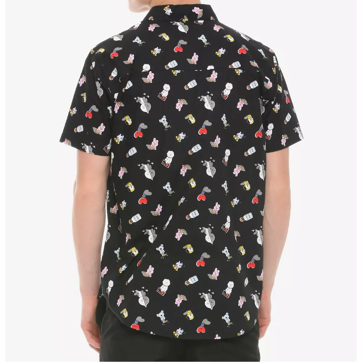 BT21 Icons Button Up Top