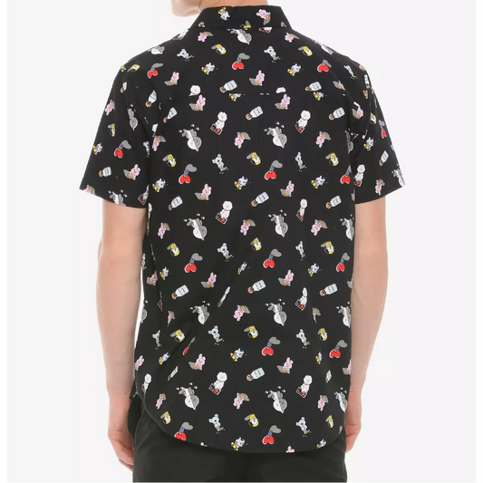 BT21 Icons Button Up Top