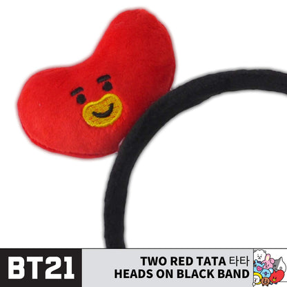 BT21 LINE FRIENDS 3D Plush Headband, TATA