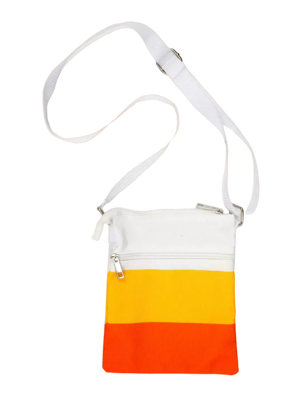 Maverique Candy Corn Passport Crossbody Bag