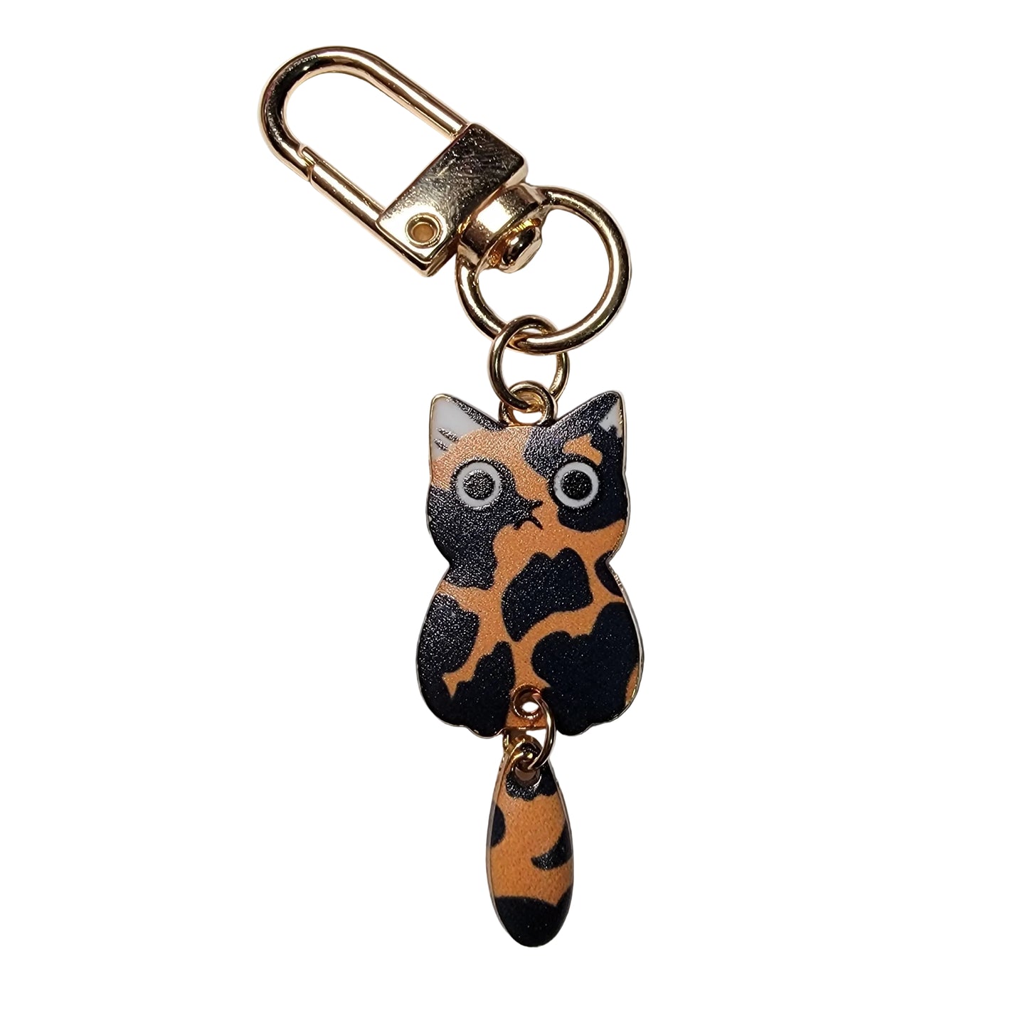 Dangling Cat Handbag Charm