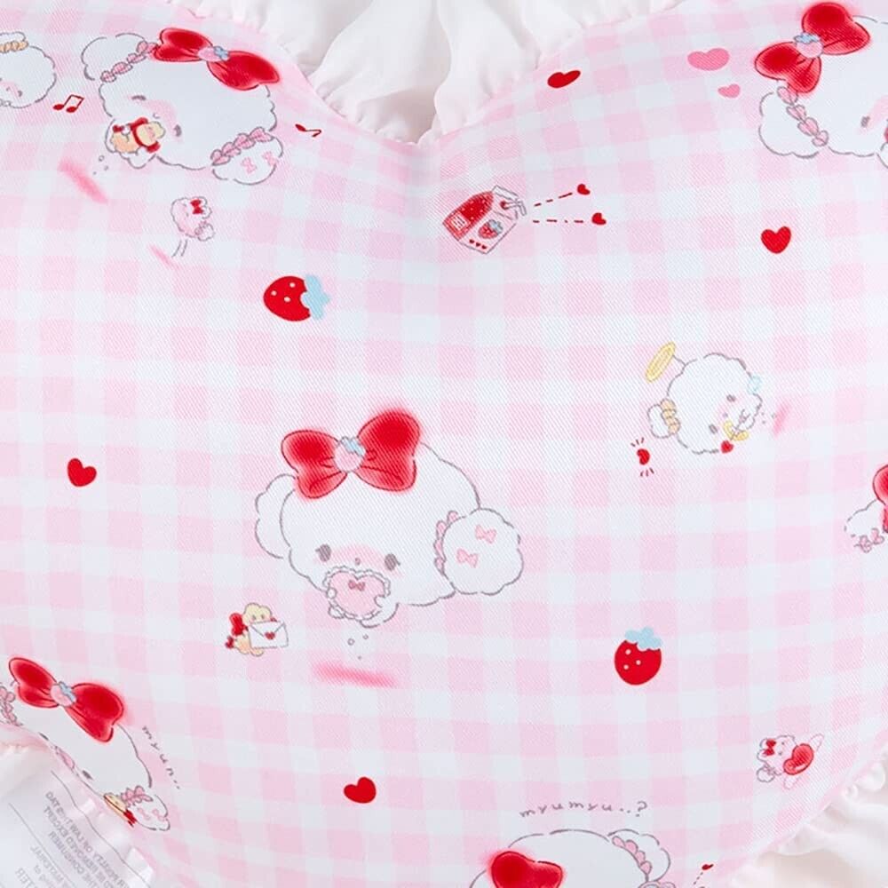 Sanrio Cogimyun, First Love, Ruffle Heart Pillow Cushion