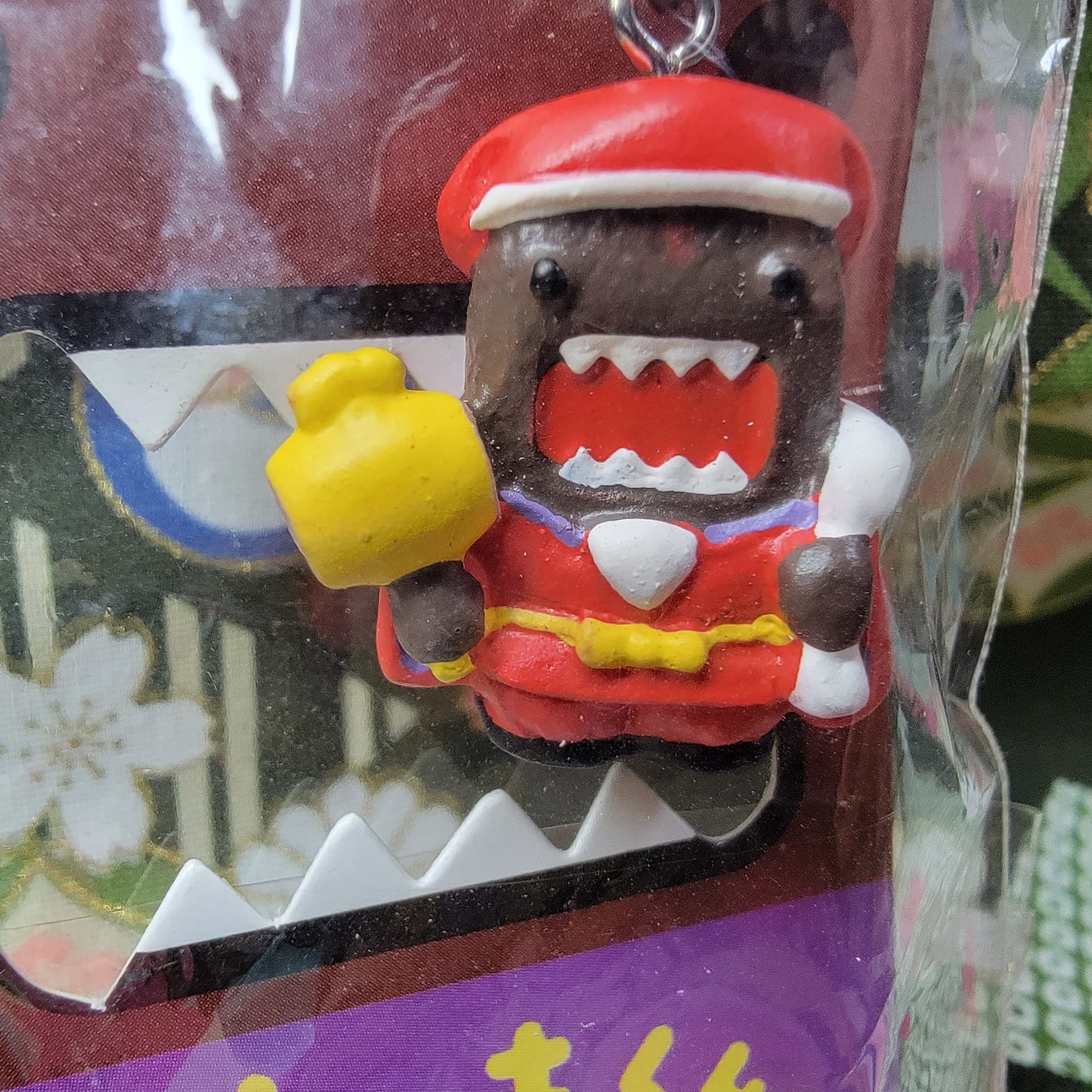 Domo-Kun Seven Lucky Gods, Netsuke, Phone Charms, Vintage 2008