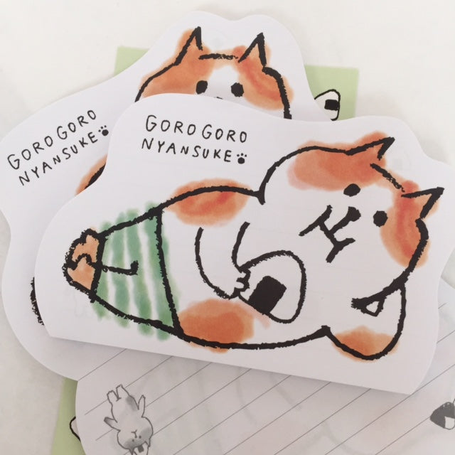 Mind Wave, GoroGoro Nyansuke Die Cut Cat Memo Pads