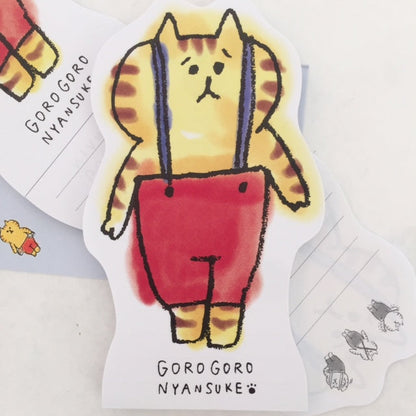 Mind Wave, GoroGoro Nyansuke Die Cut Cat Memo Pads