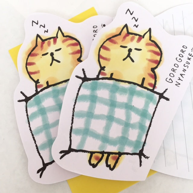 Mind Wave, GoroGoro Nyansuke Die Cut Cat Memo Pads