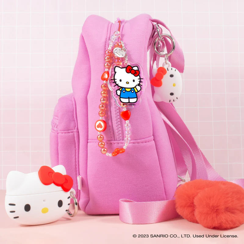 Sanrio Hello Kitty Beaded Charm Mobile Phone Wrist Strap