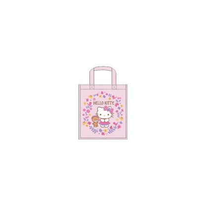 Sanrio Hello Kitty, Reusable Shopping Tote, Pink Floral