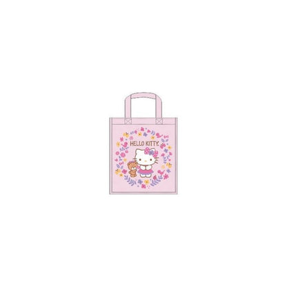 Sanrio Hello Kitty, Reusable Shopping Tote, Pink Floral