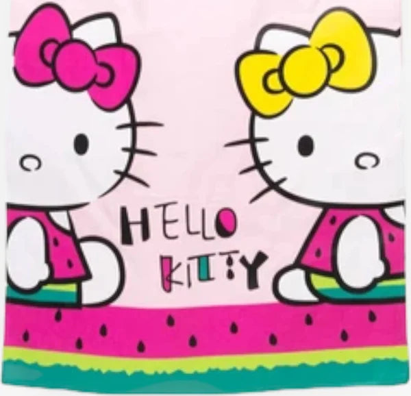 Sanrio, Hello Kitty and Mimmy Watermelon Tote Bag