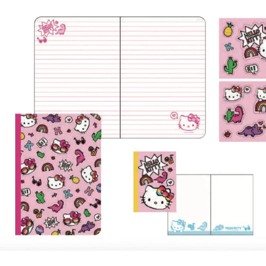 Sanrio Hello Kitty Pride Dinosaurs Notebook Set