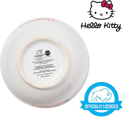 Sanrio Hello Kitty, Japanese Logo, Ramen Bowl With Chopsticks