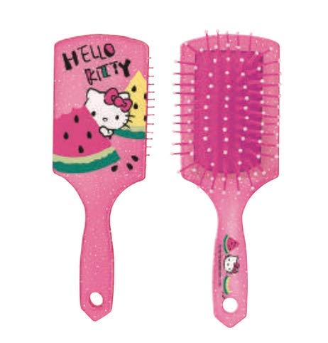 Sanrio Hello Kitty Watermelon Collection Hot Pink Hair Brush