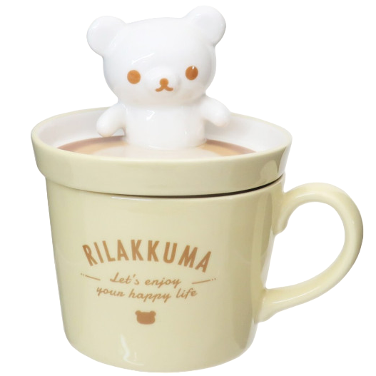 San-x Rilakkuma Cafe, Latte Art Mug