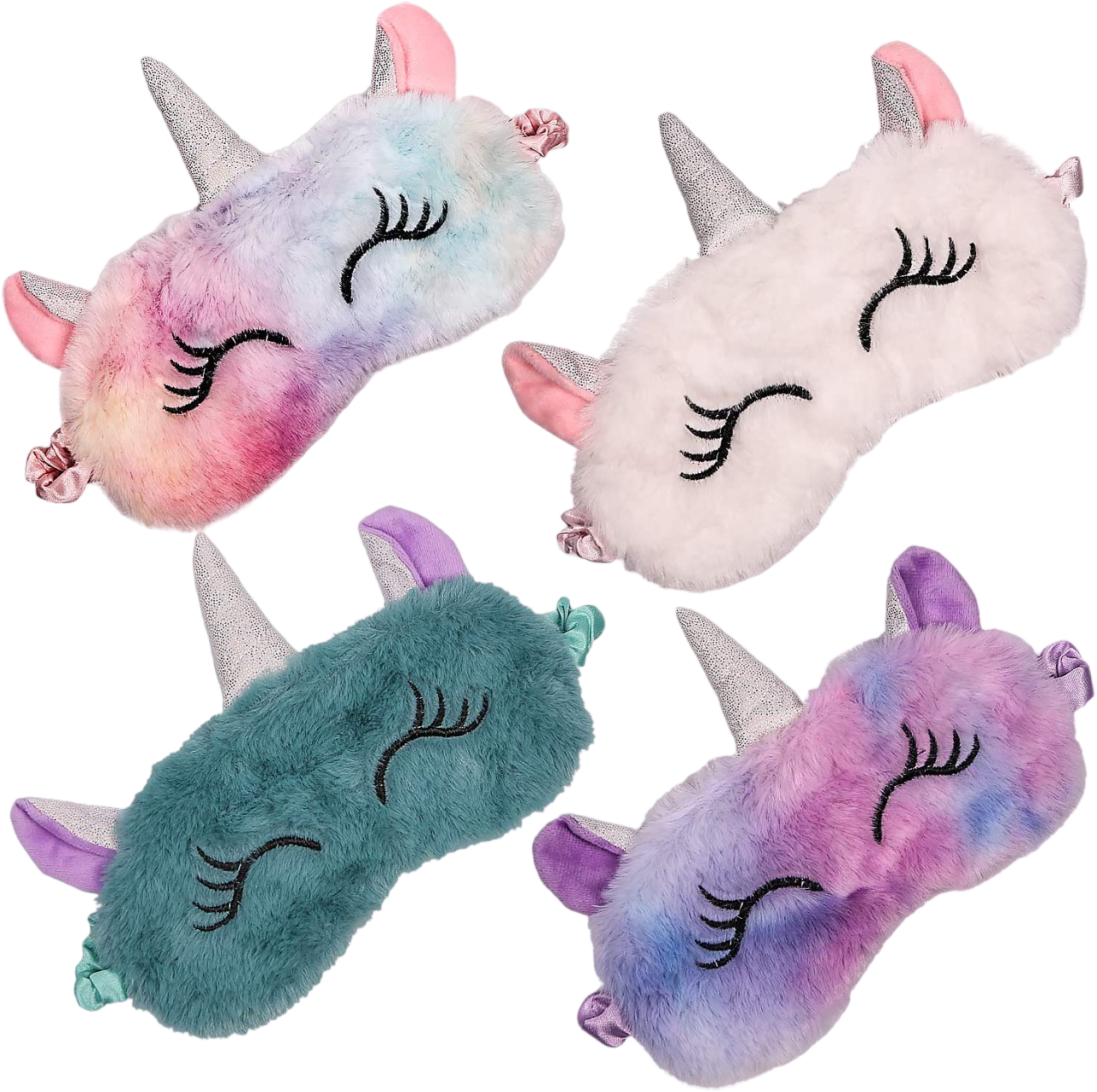 Kawaii Unicorn, Plush Sleep Mask, Assorted Colors