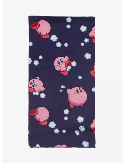 Kirby Poses All Over Print Tea Towel