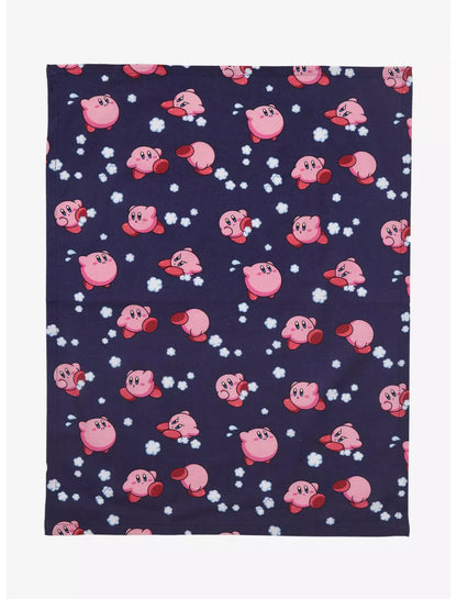 Kirby Poses All Over Print Tea Towel