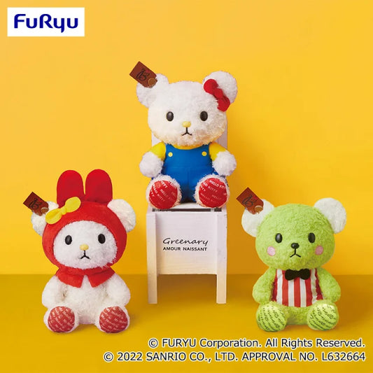 Sanrio x Koguma Bon Voyage, Retro Red, Plush Collection