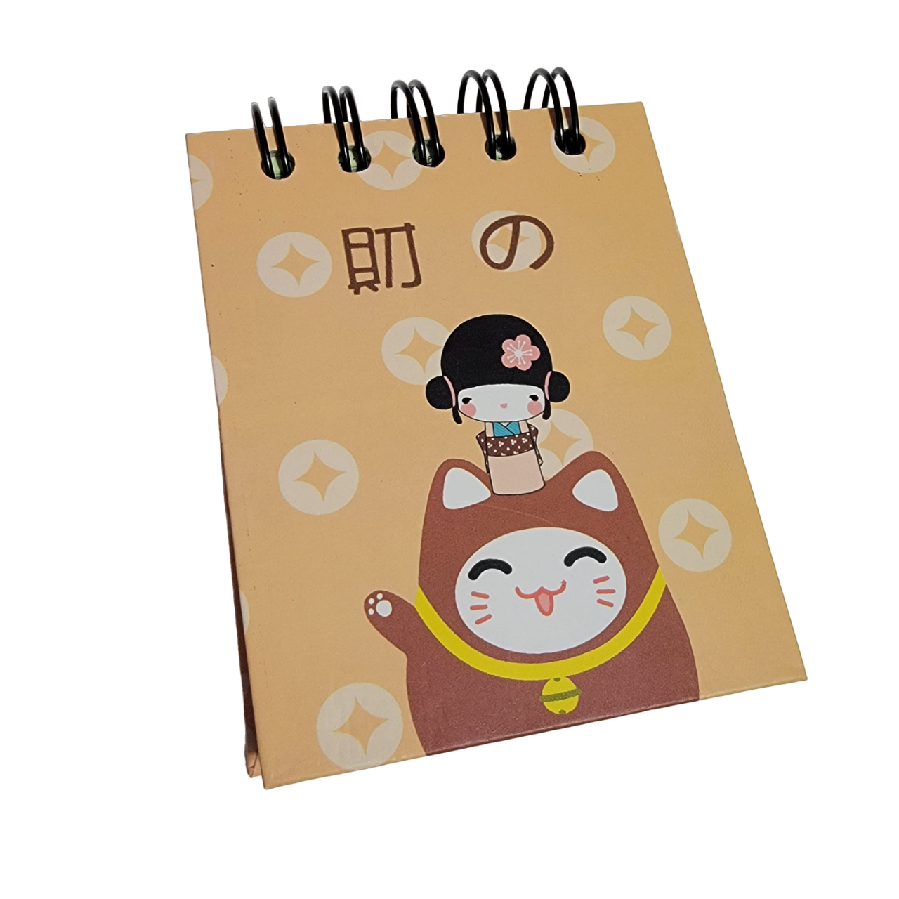 Kokeshi Dolls Collection, Small Spiral Notepad