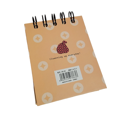 Kokeshi Dolls Collection, Small Spiral Notepad