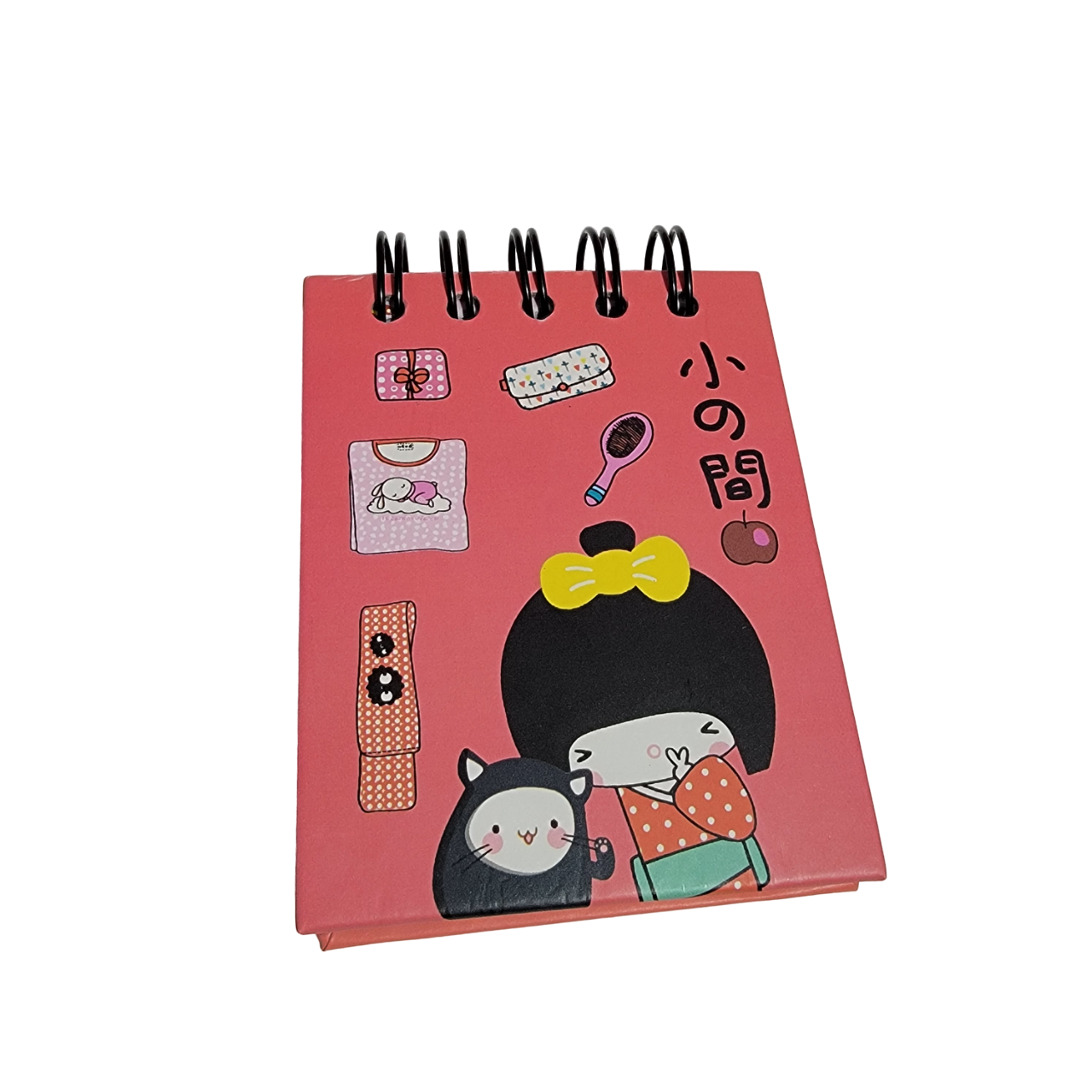 Kokeshi Dolls Collection, Small Spiral Notepad