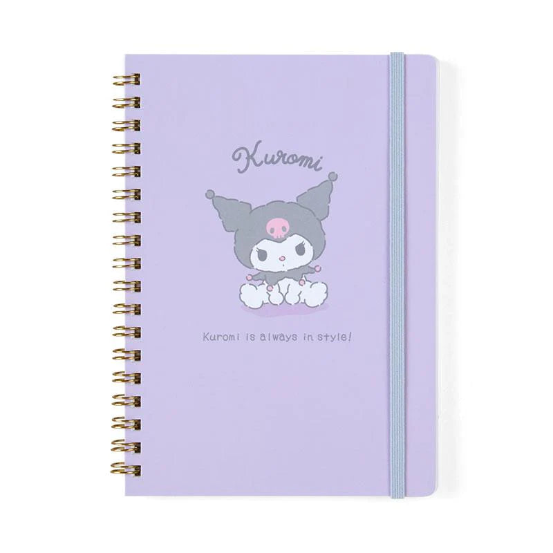 Sanrio Kuromi, Plush Toy, B6 Spiral Bound Notebook