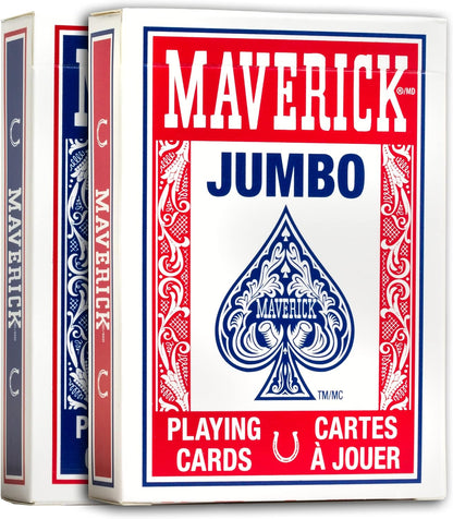 Maverick Playing Cards, Jumbo Index