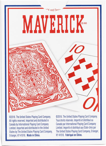 Maverick Playing Cards, Jumbo Index