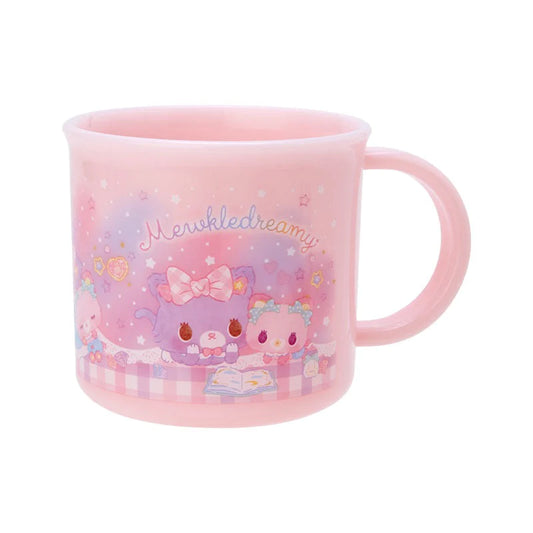 Sanrio Japan, Mewkledreamy Plastic Mug, Gingham Sparkles